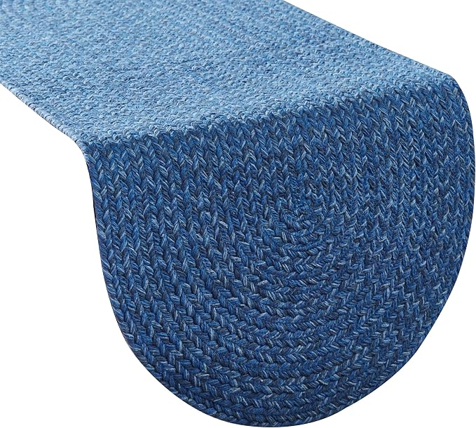 Park Designs Blue Spice Bin Table Runner 15" x 54", Braided | Cotton | by ParkDesigns