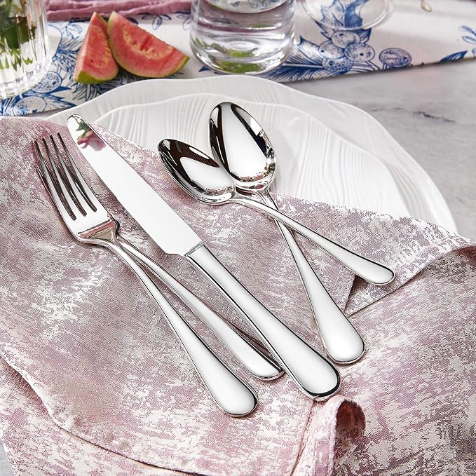 Premium Verona 4-Piece 9.7-Inch Dinner Knife Set | Stainless Steel Serrated - Image 6