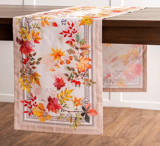 Maison d' Hermine Table Runner 100% Cotton 14.50" x 90" | Table Runners 90 - Image 7