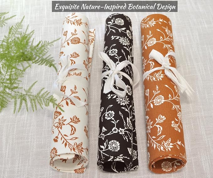 Floral Table Runner Vintage Flowers Botanical Design Rustic Vintage Grand - Image 8
