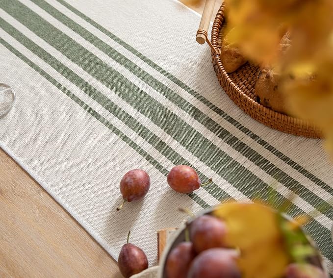 Caflife Boho Table Runner for Modern Farmhouse Decor, Dining Table décor 13 x - Image 4