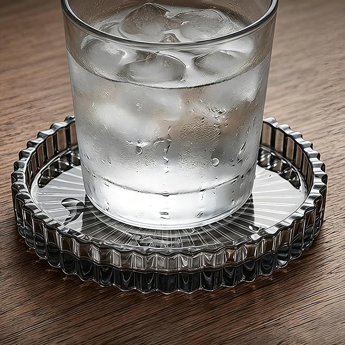 Coasters Set of 6 for Drinks, 3.8 Inch Large Coasters for Coffee Table - Image 4