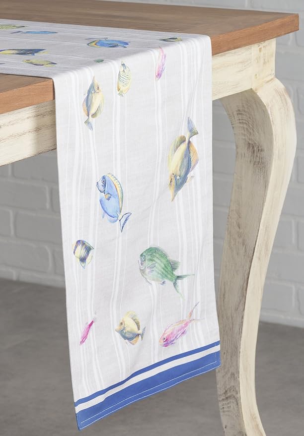Maison d' Hermine Table Runner 100% Cotton 14.50" x 108" | Table Runners 108 - Image 8