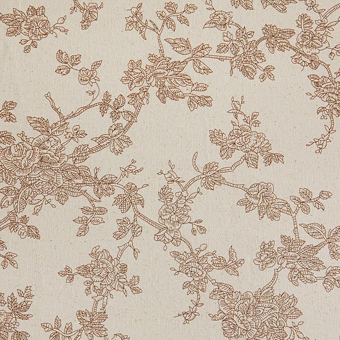 French Pastoral Farmhouse Table Runners, 13x48 Inch Brown | 100% Organic Cotton - Image 6