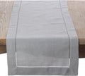 SARO LIFESTYLE Hemstitched Border Table Runner by SaroLifestyle
