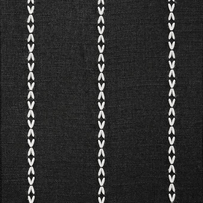 Braided Farmhouse Table Runner, Braided Black 13x48 Inch, Cotton Linen Table - Image 6
