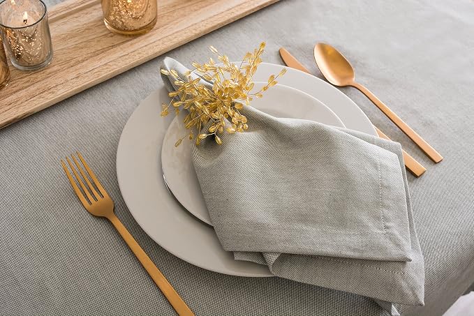 DII Chambray Kitchen, Tabletop Collection, Artichoke Green - Image 4