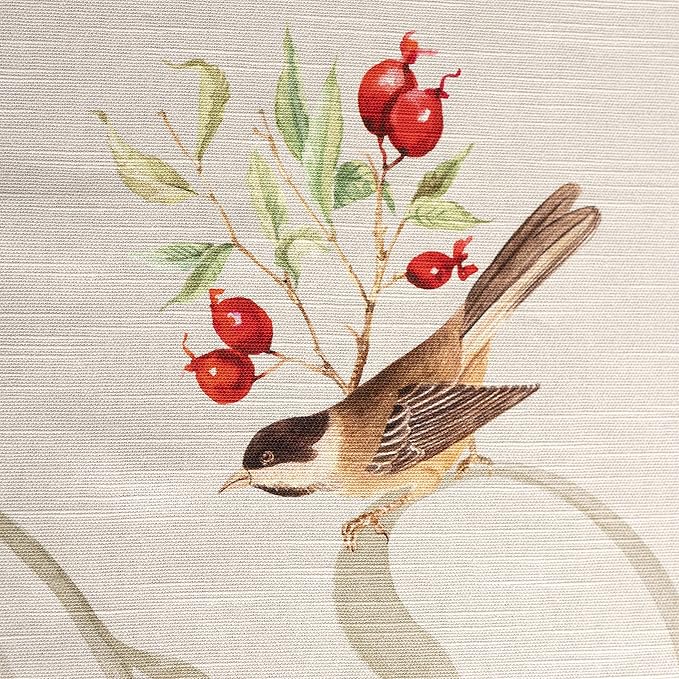 Maison d' Hermine Table Cloth Rectangle Table 100% Cotton 70 x 108 Inches Fall Tablecloth Reusable Everyday Use for Thanksgiving Christmas Decorations Dining Farmhouse Party (Lumina)