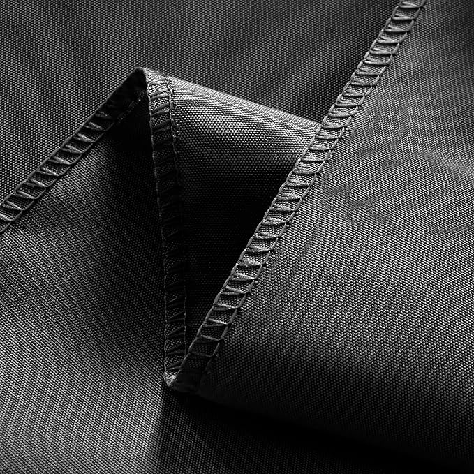 6-Pack Round 90-inch Grey Table Cloths, Solid Stain and Wrinkle Resistant Circular Tablecloth, Premium Plain Weave Polyester Fabric Table Linen Covers for Hotel, Banquet