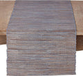 Saro Lifestyle Melaya Collection Shimmering Woven Nubby Table Runner by SaroLifestyle
