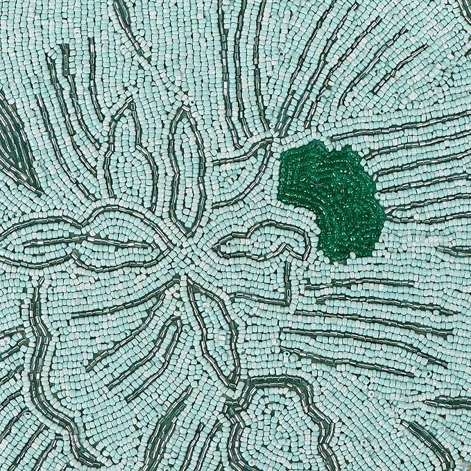 Beaded Table Runner 13x36 Inch, Handmade Decorative Dining Table Centerpiece - Image 6