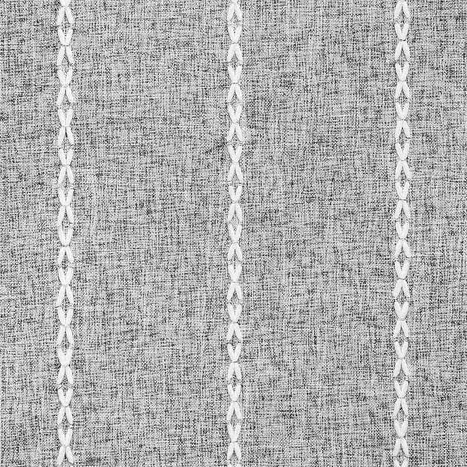 Braided Farmhouse Table Runner, Braided Charcoal 13x90 Inch, Cotton Linen Table - Image 6