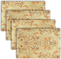 Luxury Dinner Placemats Set of 4, Washable Indoor Decoration by NYSMXF