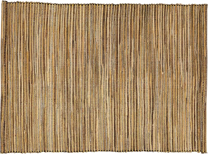 Saro Lifestyle Melaya Collection Shimmering Woven Nubby Placemat - Image 2