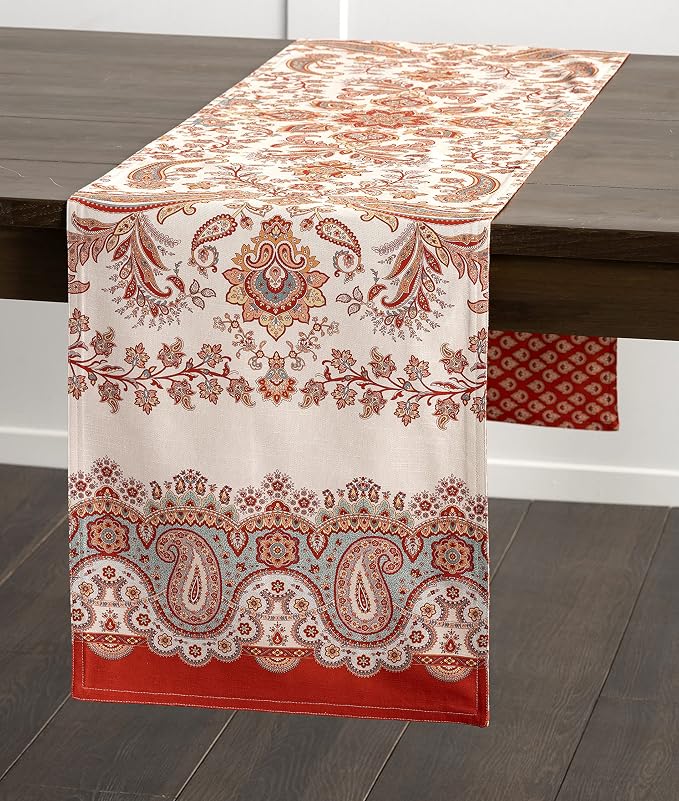 Maison d' Hermine Table Runner 100% Cotton 14.50" x 72" | Table Runners 72 - Image 7